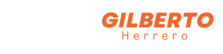 logotipo gilberto herrero blanco